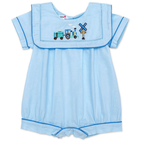 Cotton embroidered shortie (new-born -9months)