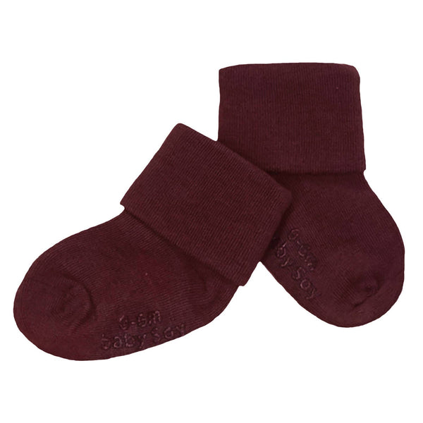 Beetroot stay on socks (new born -2years)