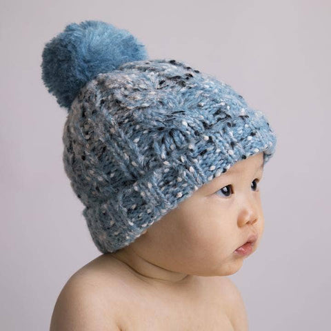 Blue bobble hat (New born-6years)