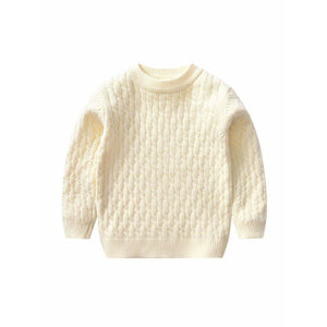 Cream cable knit jumper (2years - 4years)