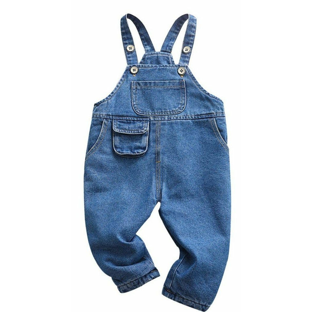Blue denim overalls (9months -2years)