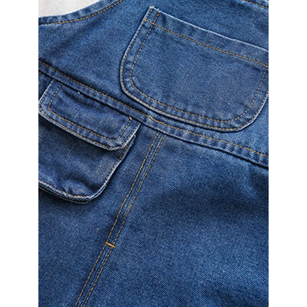 Blue denim overalls (9months -2years)