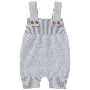 Grey knit overall (9months - 18months)