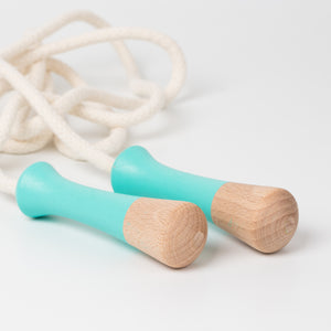 Mint Wooden handle skipping rope