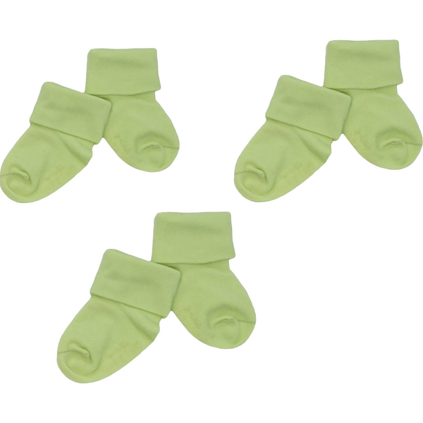 Lime stay on socks (6-12 months)