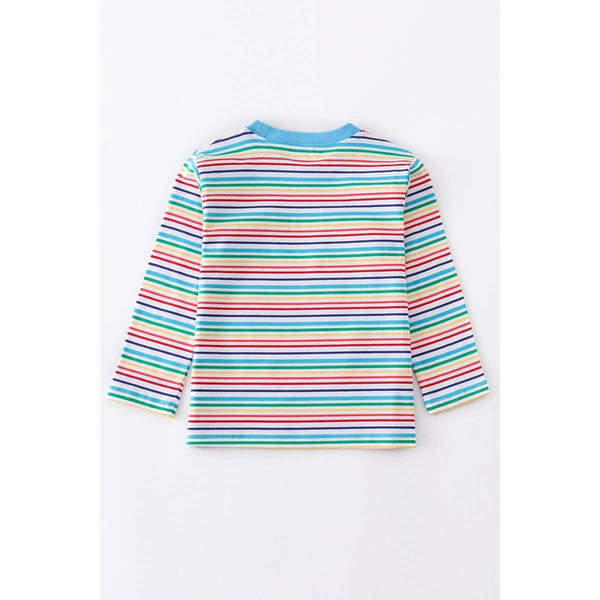 Rainbow colours full sleeved shirt (3years - 5years)