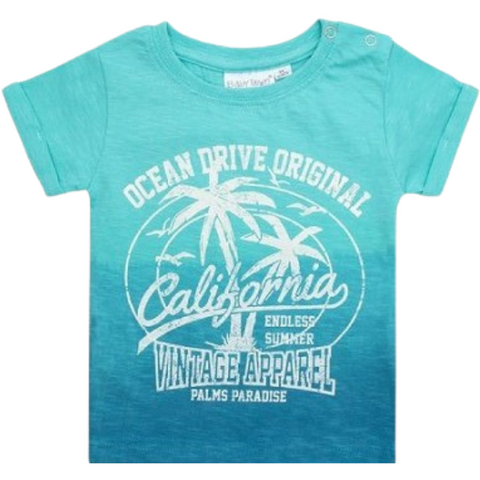 California dip dyed t-shirt (3-24 MONTHS)