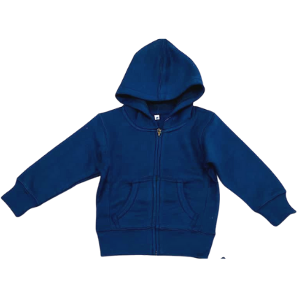 Fleece Tracksuit top and bottom set- Navy blue (2-7Y)