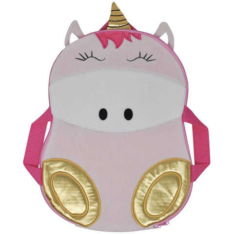 Soft plush backpack- Luna Unicorn
